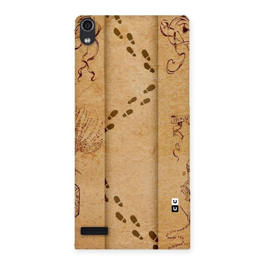 Footsteps Back Case for Ascend P6