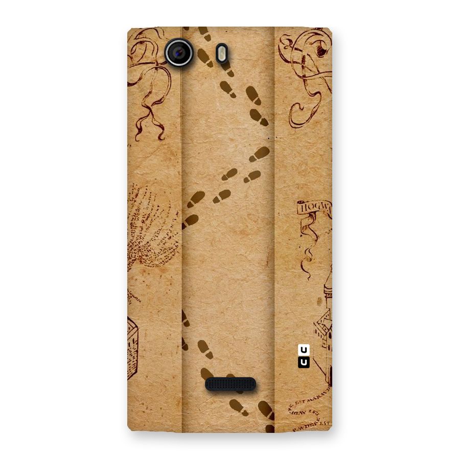 Footsteps Back Case for Canvas Nitro 2 E311