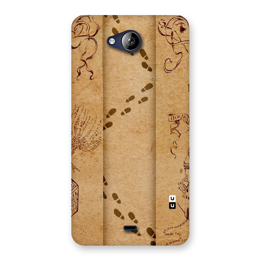 Footsteps Back Case for Canvas Play Q355