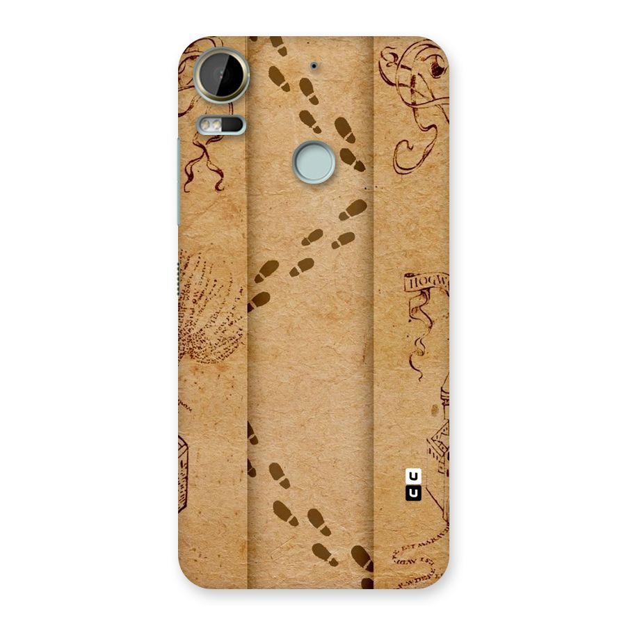 Footsteps Back Case for Desire 10 Pro