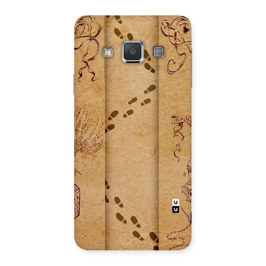 Footsteps Back Case for Galaxy A3