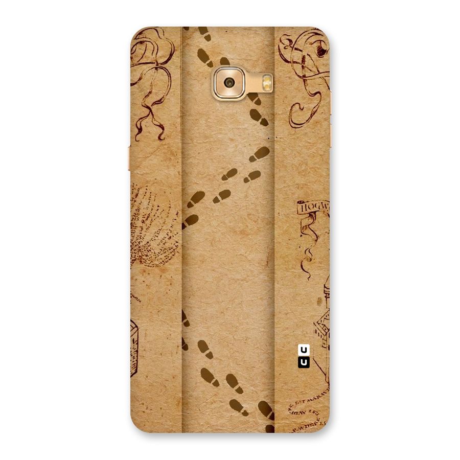 Footsteps Back Case for Galaxy C9 Pro