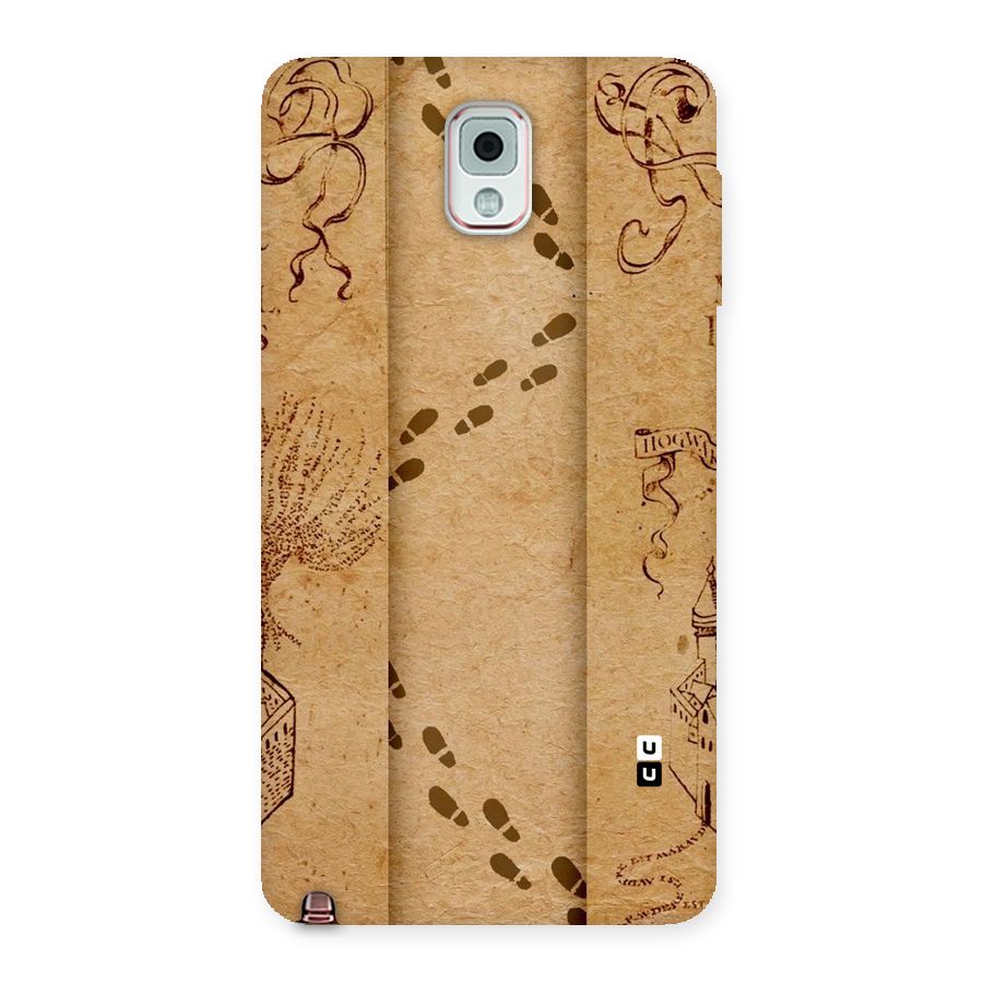 Footsteps Back Case for Galaxy Note 3