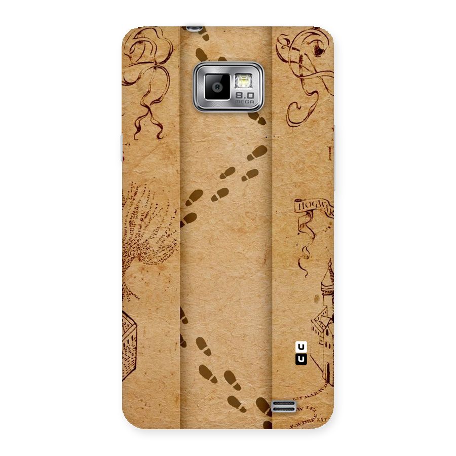 Footsteps Back Case for Galaxy S2