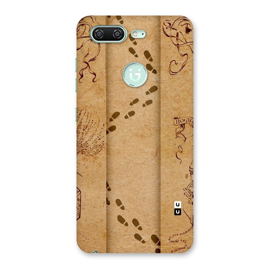 Footsteps Back Case for Gionee S10