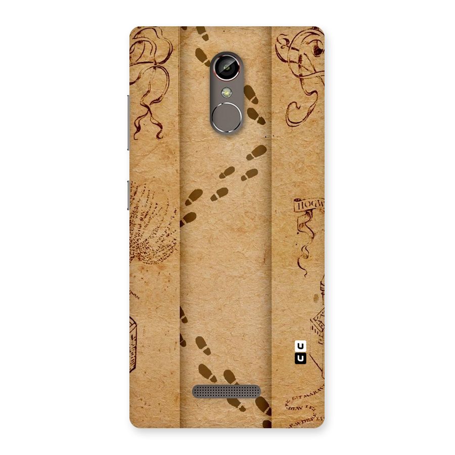 Footsteps Back Case for Gionee S6s