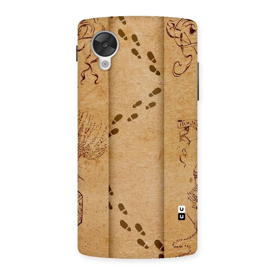 Footsteps Back Case for Google Nexsus 5