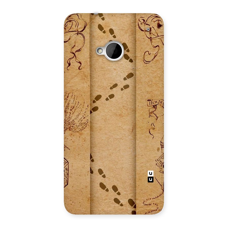Footsteps Back Case for HTC One M7
