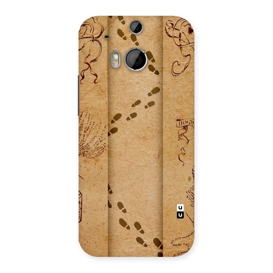 Footsteps Back Case for HTC One M8