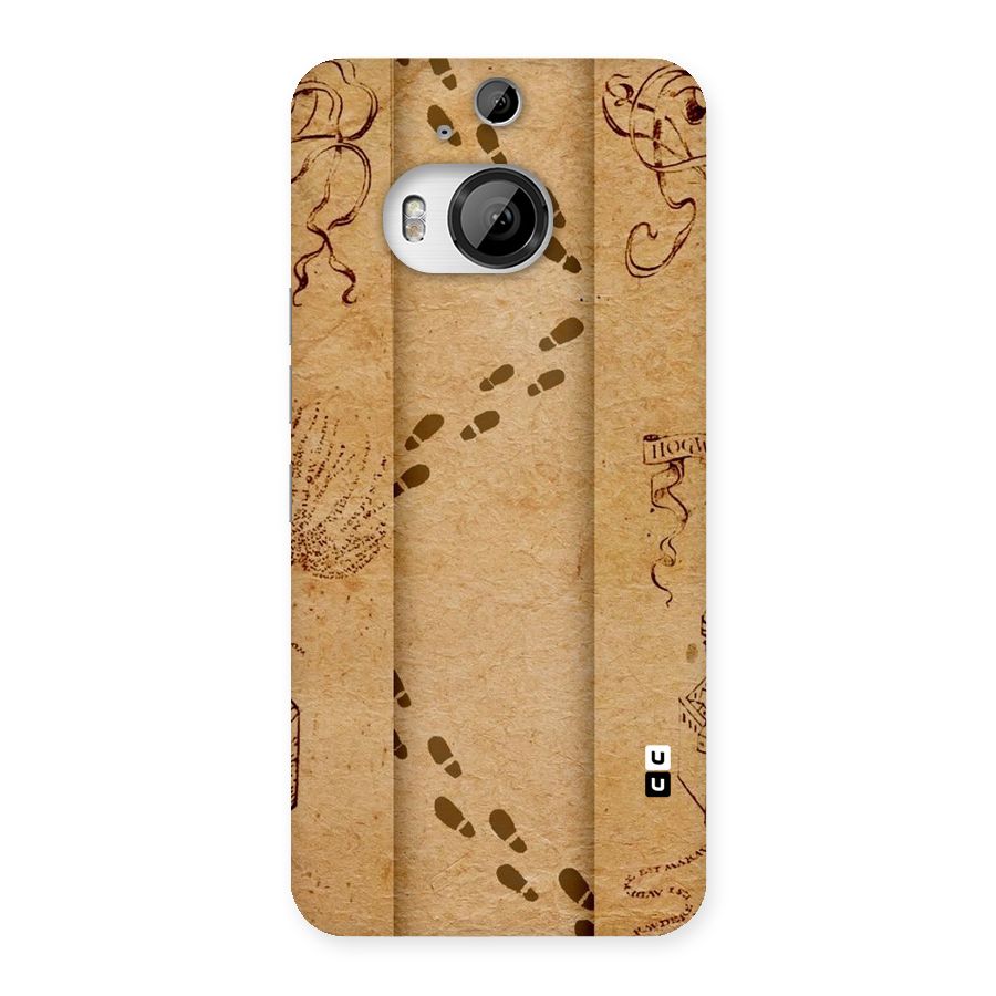Footsteps Back Case for HTC One M9 Plus