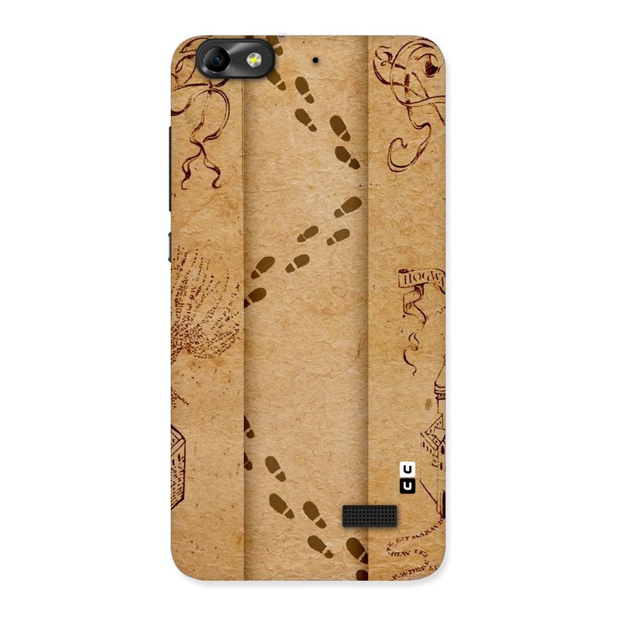 Footsteps Back Case for Honor 4C