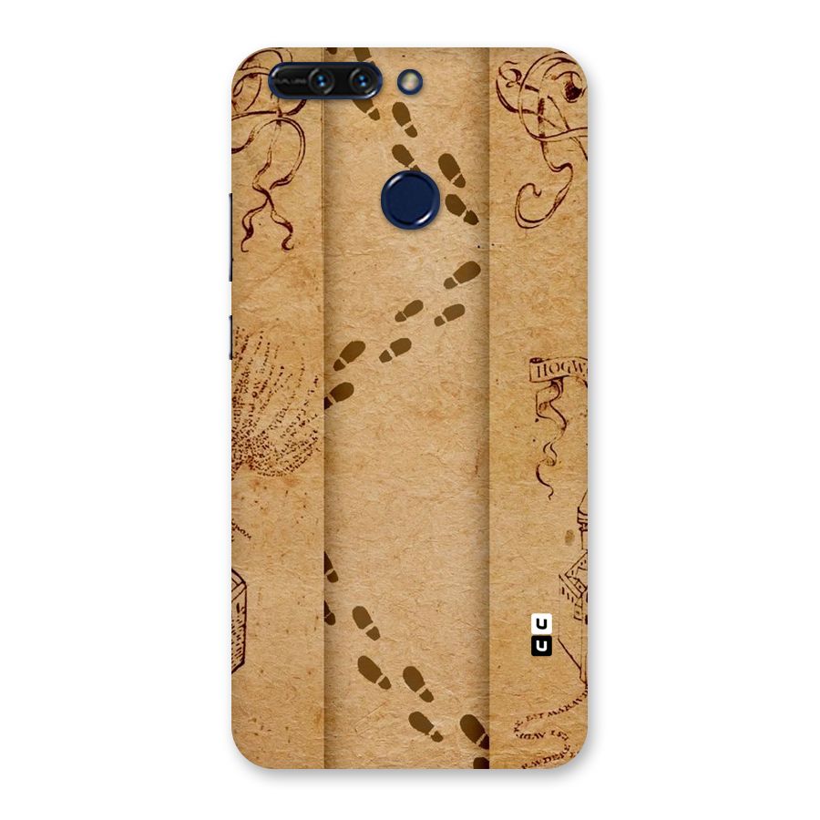 Footsteps Back Case for Honor 8 Pro