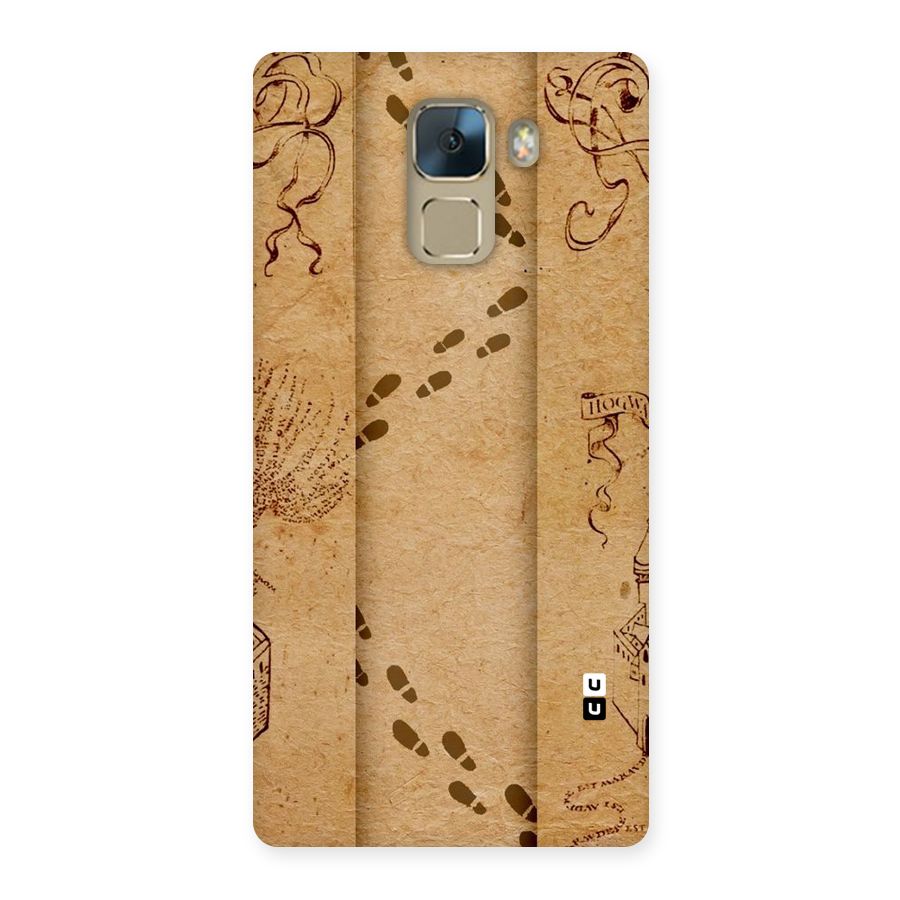 Footsteps Back Case for Huawei Honor 7