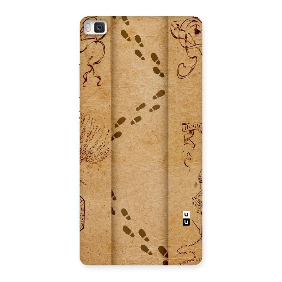 Footsteps Back Case for Huawei P8
