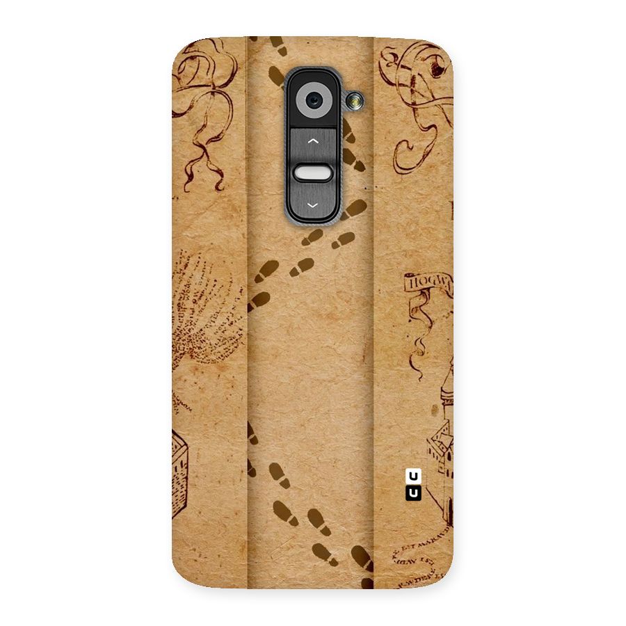 Footsteps Back Case for LG G2