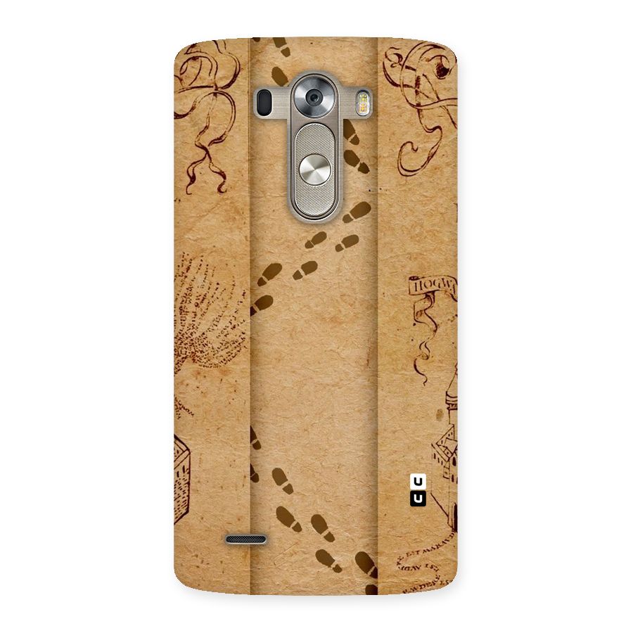 Footsteps Back Case for LG G3