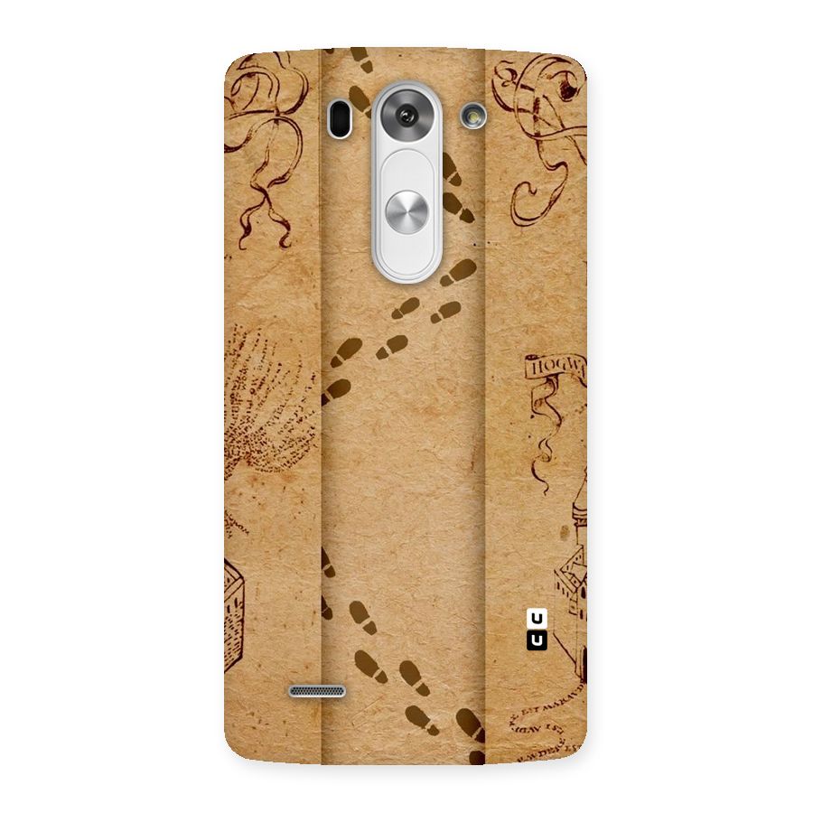 Footsteps Back Case for LG G3 Mini