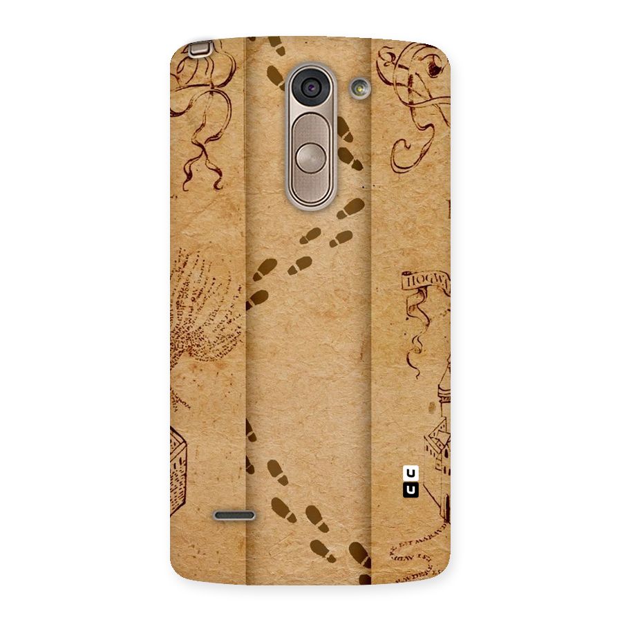 Footsteps Back Case for LG G3 Stylus