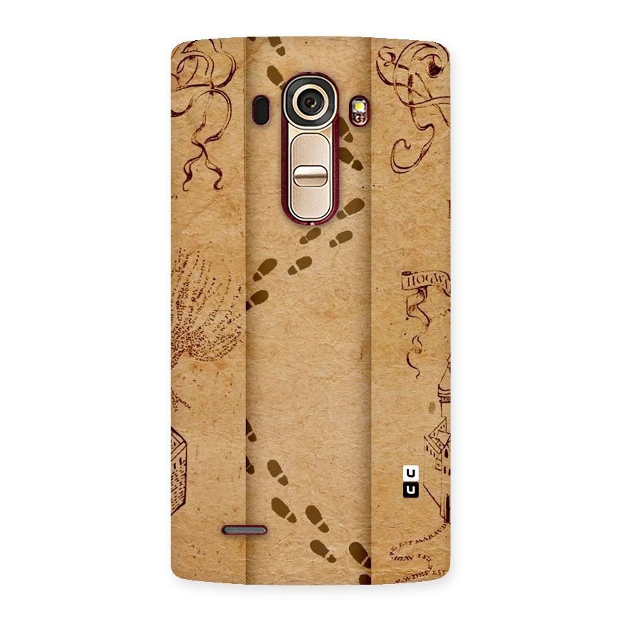 Footsteps Back Case for LG G4