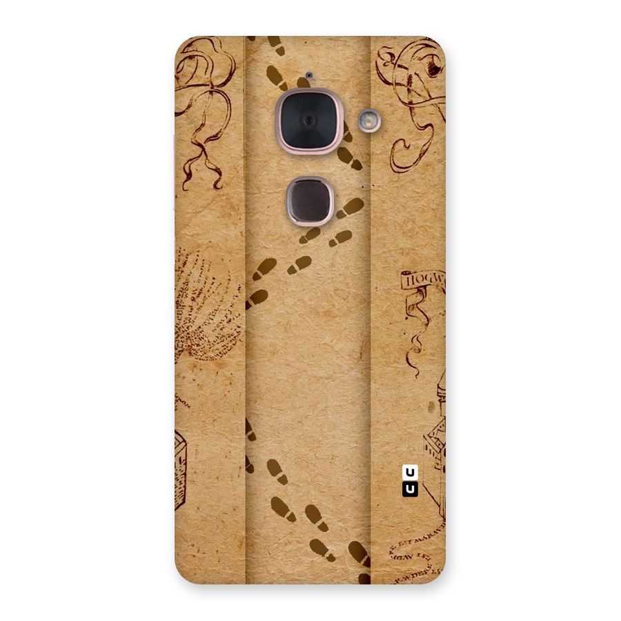 Footsteps Back Case for Le Max 2