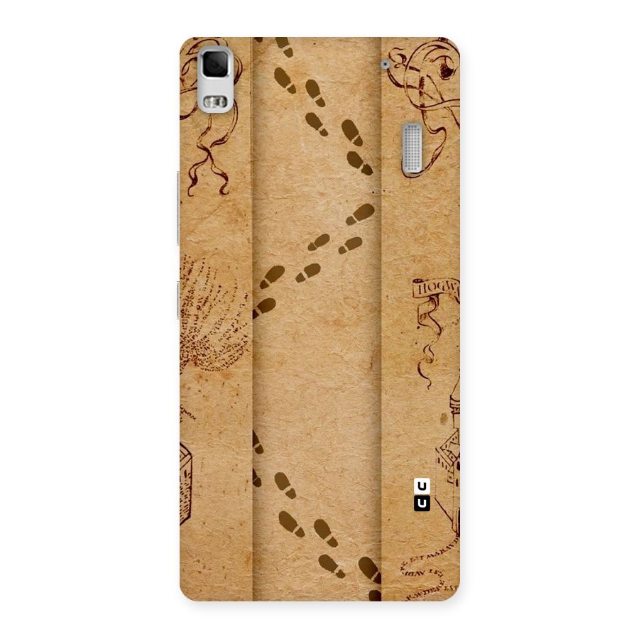 Footsteps Back Case for Lenovo K3 Note