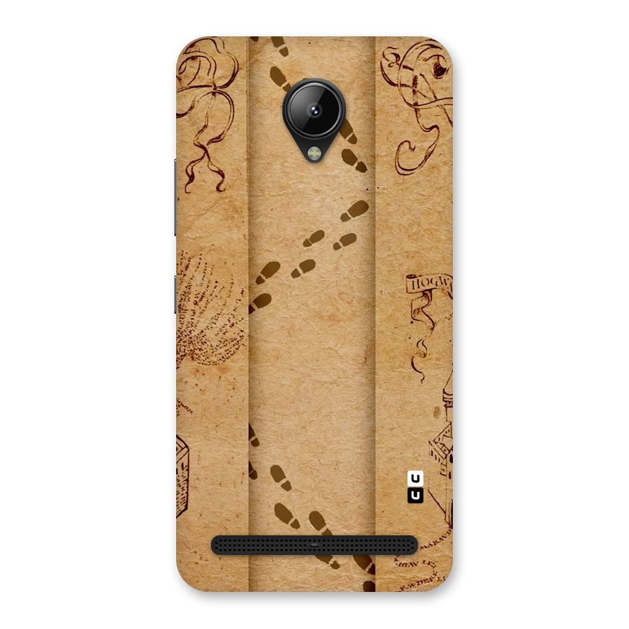 Footsteps Back Case for Lenovo C2