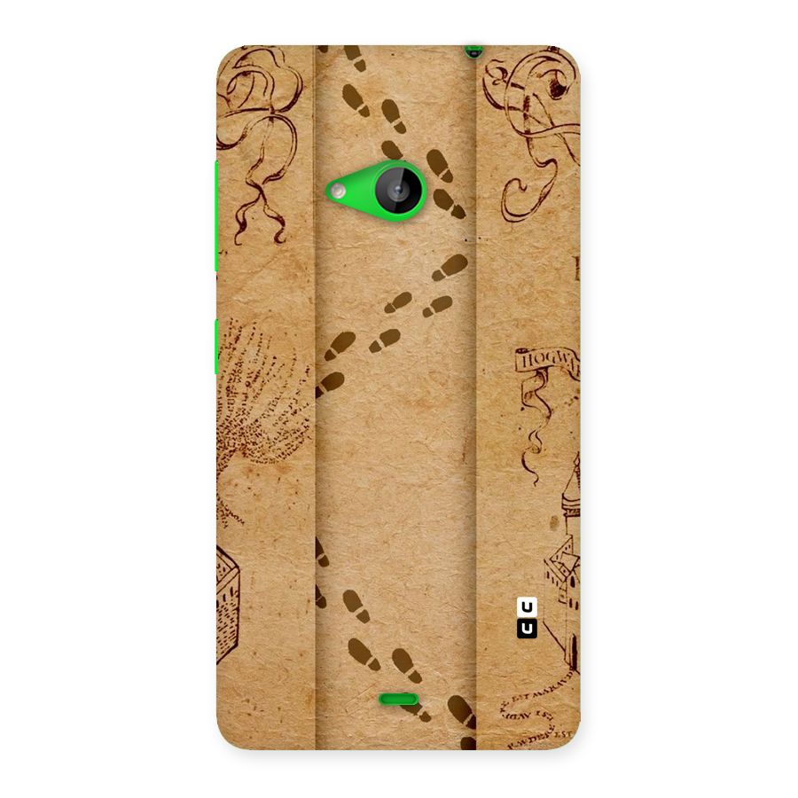 Footsteps Back Case for Lumia 535