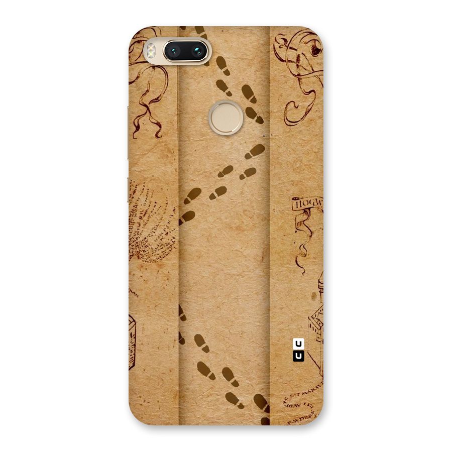 Footsteps Back Case for Mi A1