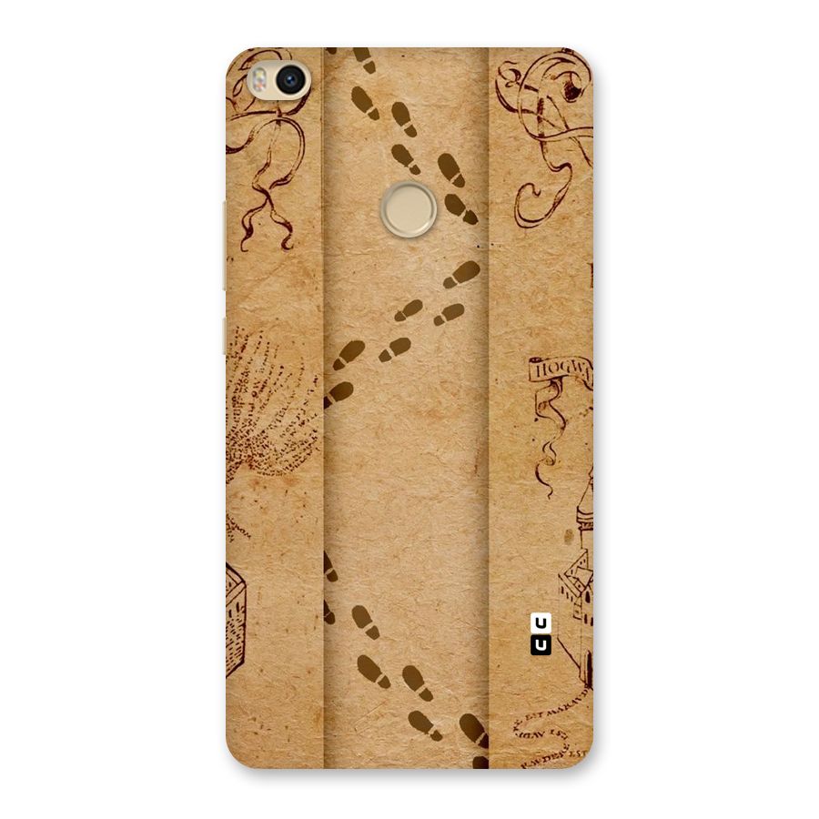 Footsteps Back Case for Mi Max 2
