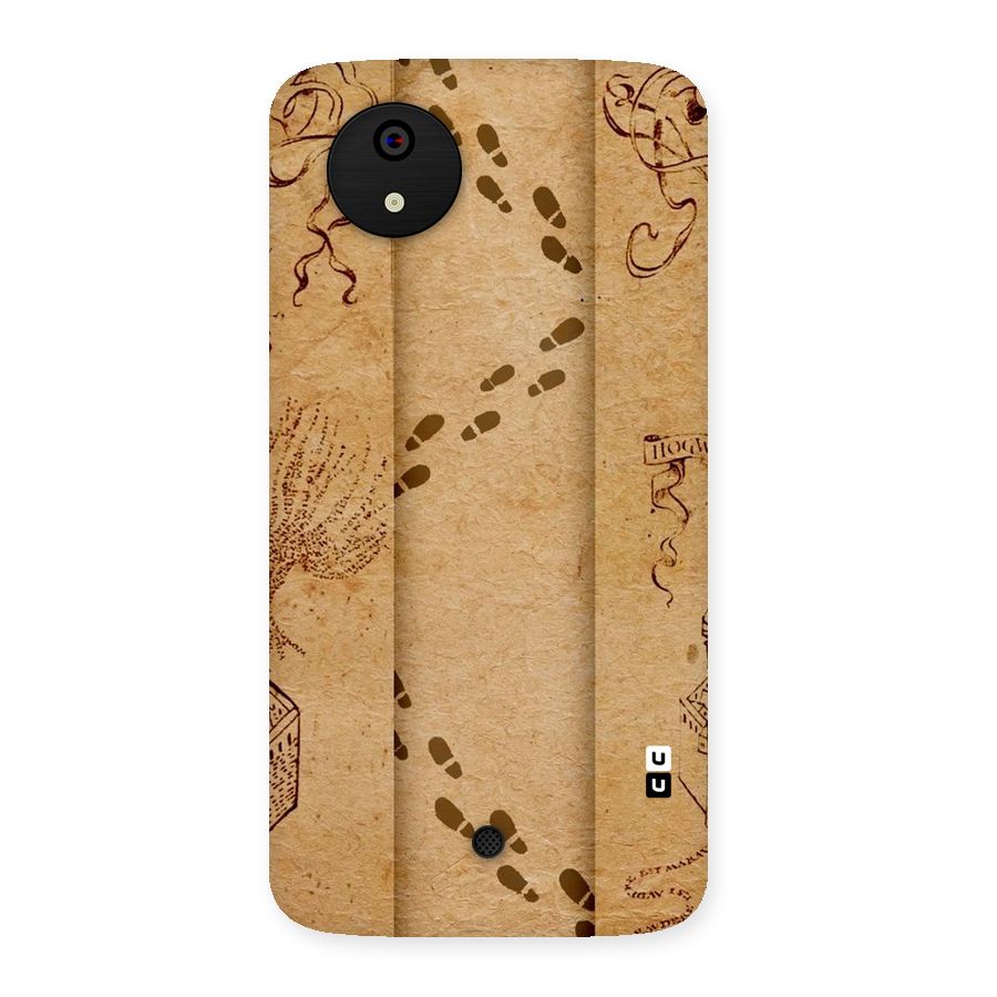 Footsteps Back Case for Micromax Canvas A1