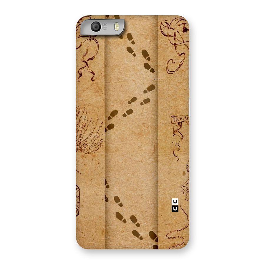 Footsteps Back Case for Micromax Canvas Knight 2