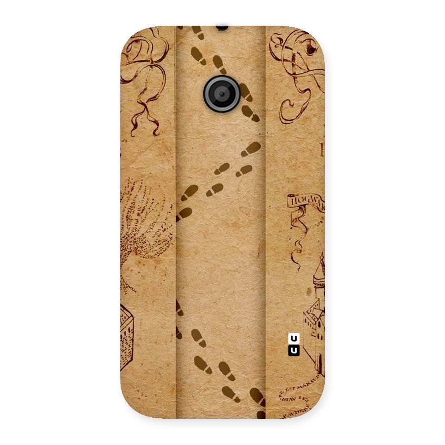 Footsteps Back Case for Moto E