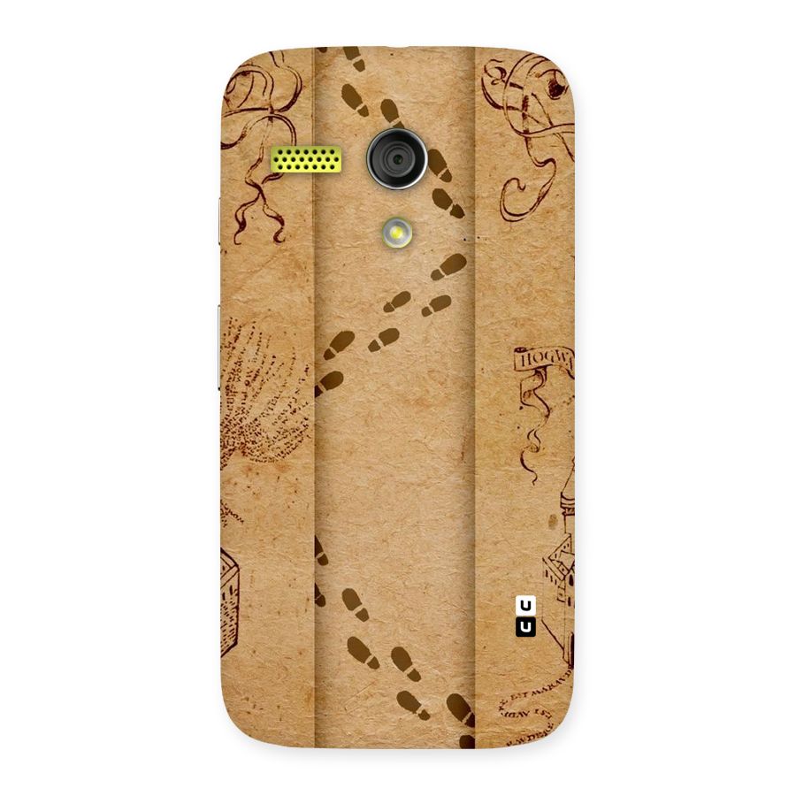 Footsteps Back Case for Moto G