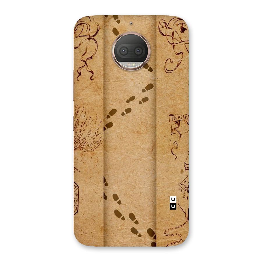 Footsteps Back Case for Moto G5s Plus