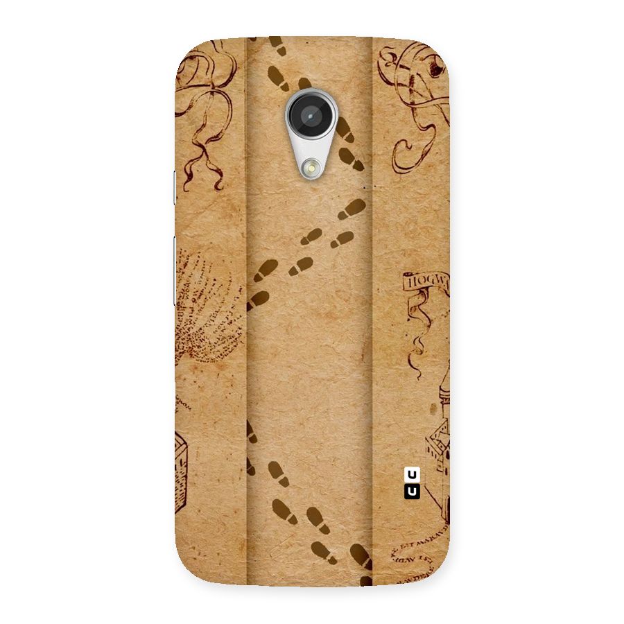 Footsteps Back Case for Moto G 2nd Gen