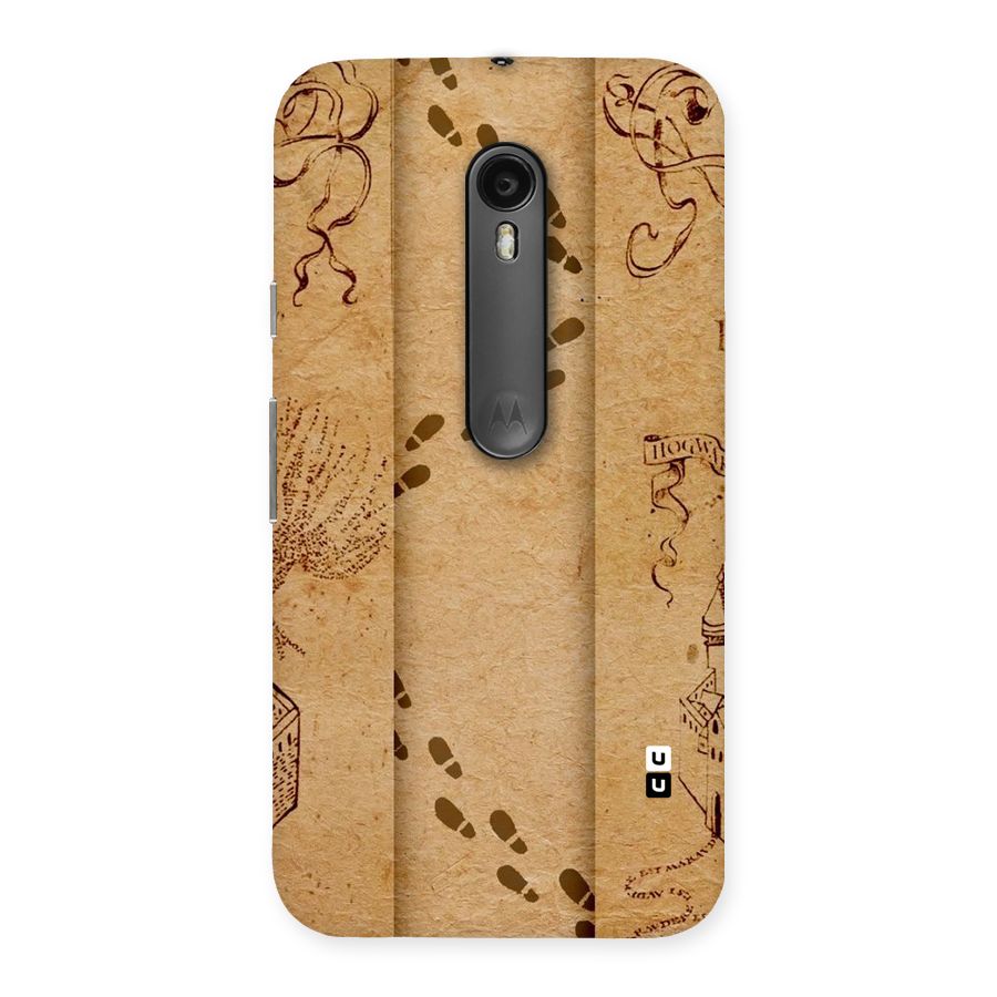 Footsteps Back Case for Moto G Turbo