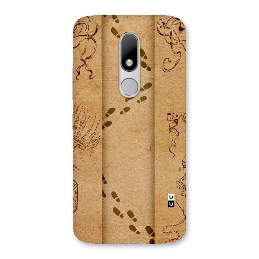 Footsteps Back Case for Moto M