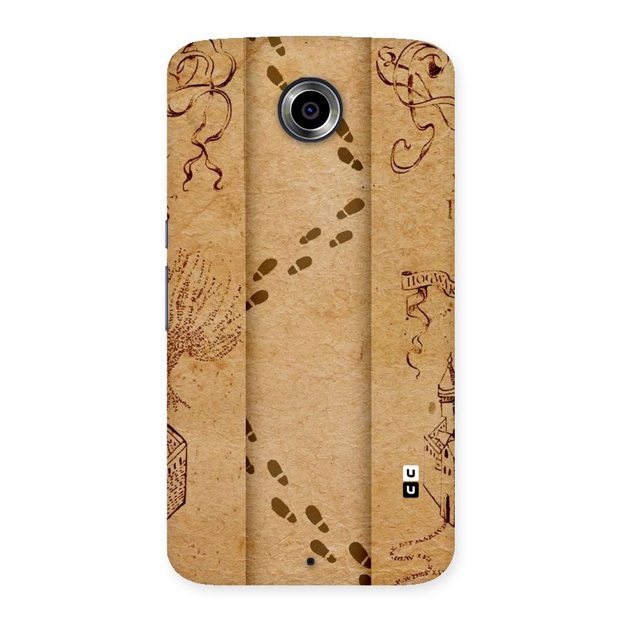 Footsteps Back Case for Nexsus 6