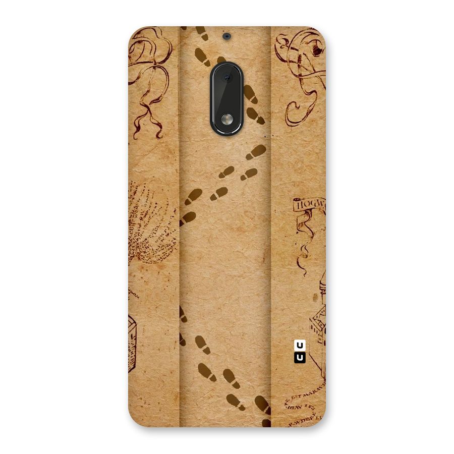 Footsteps Back Case for Nokia 6