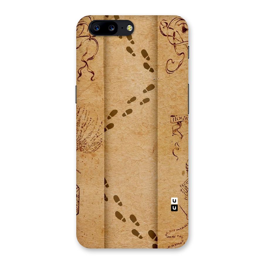 Footsteps Back Case for OnePlus 5