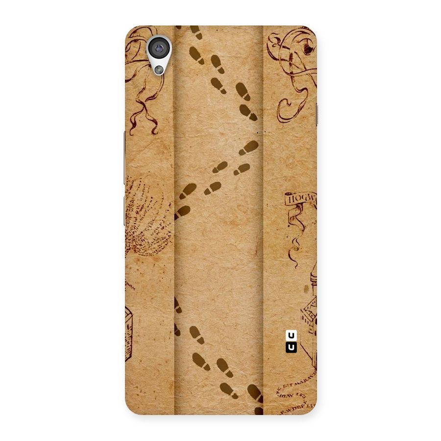 Footsteps Back Case for OnePlus X