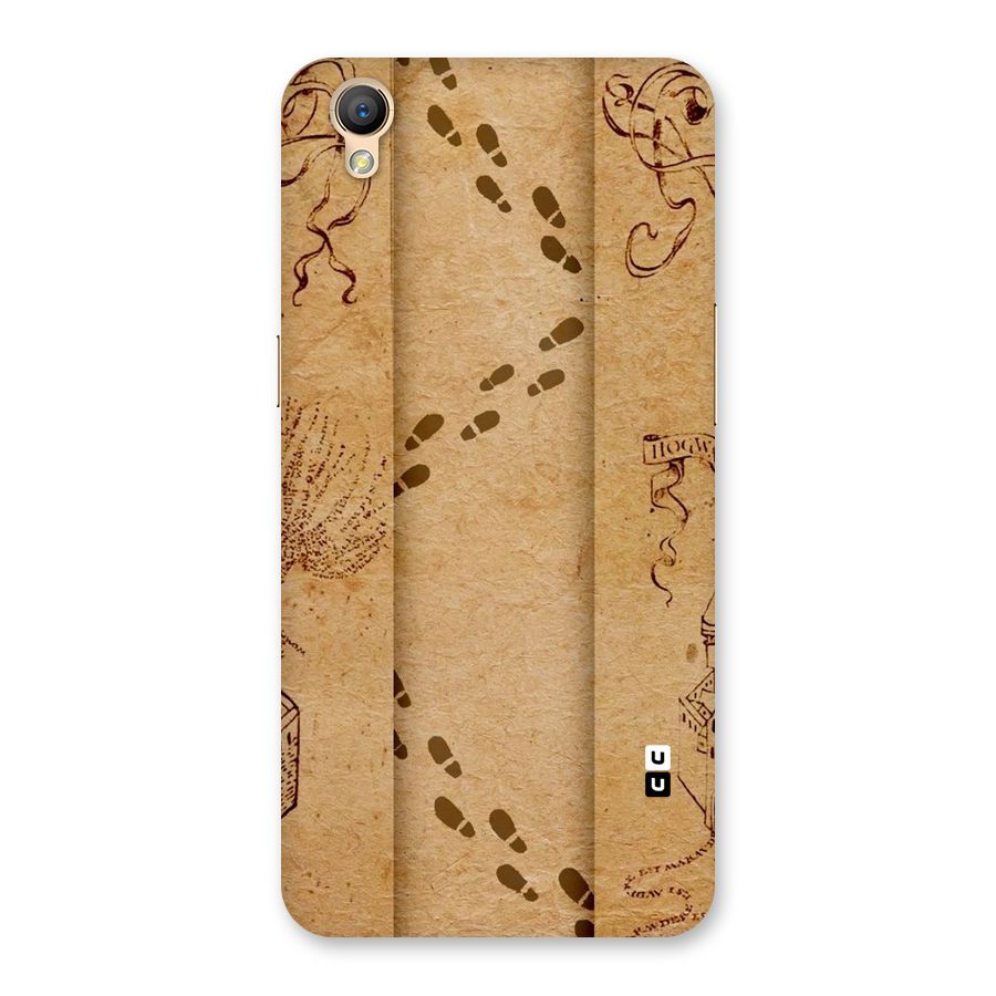 Footsteps Back Case for Oppo A37