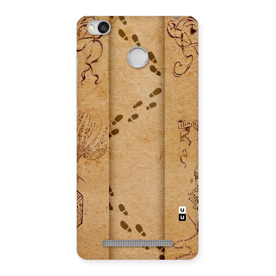 Footsteps Back Case for Redmi 3S Prime