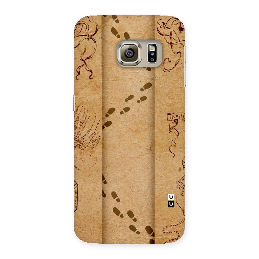 Footsteps Back Case for Samsung Galaxy S6 Edge