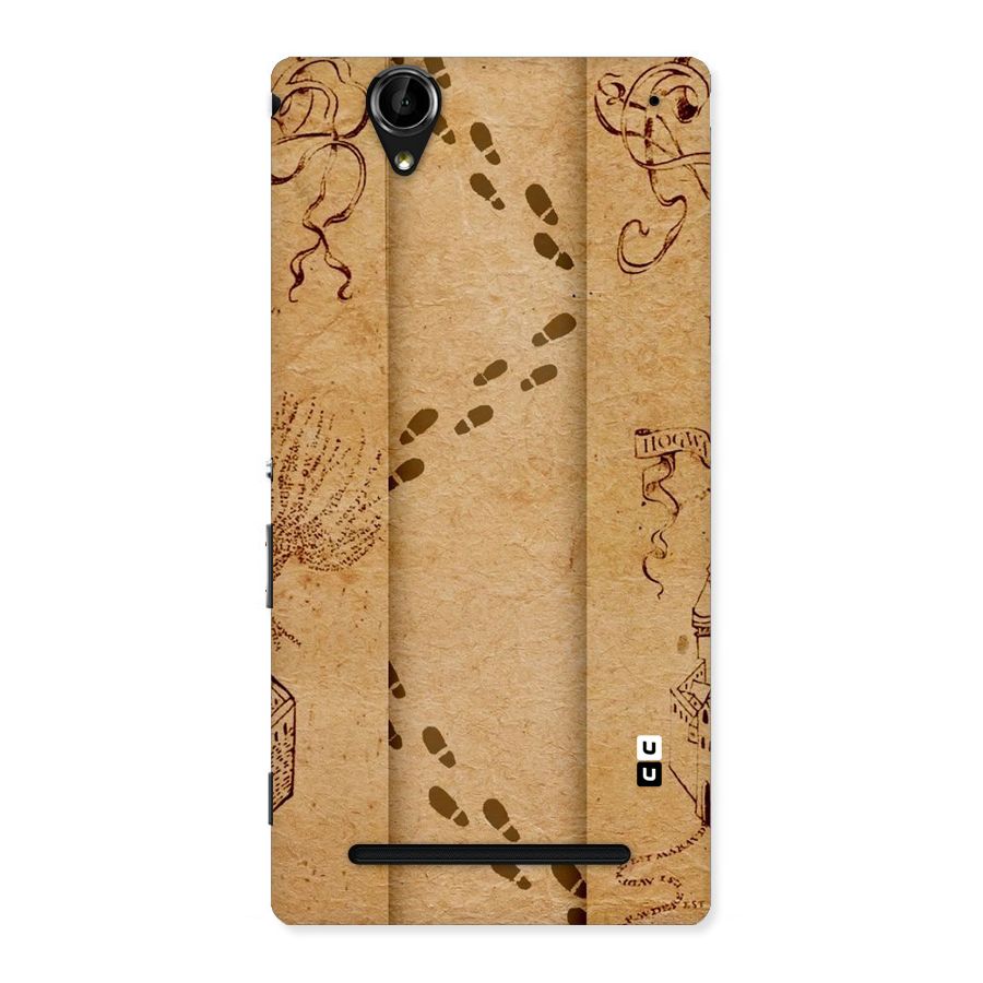 Footsteps Back Case for Sony Xperia T2
