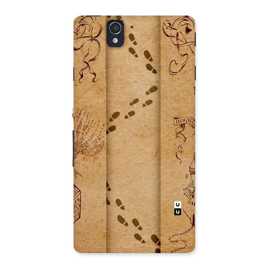 Footsteps Back Case for Sony Xperia Z