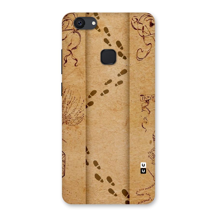 Footsteps Back Case for Vivo V7 Plus