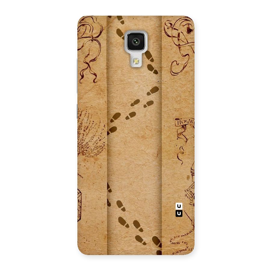 Footsteps Back Case for Xiaomi Mi 4