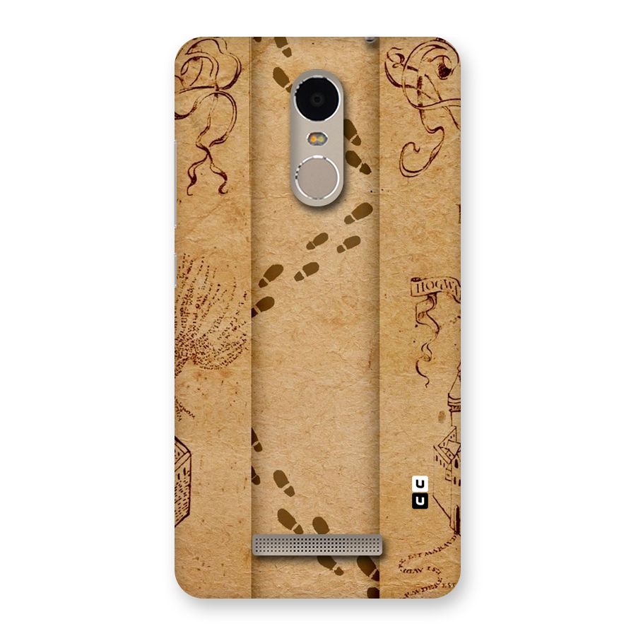 Footsteps Back Case for Xiaomi Redmi Note 3