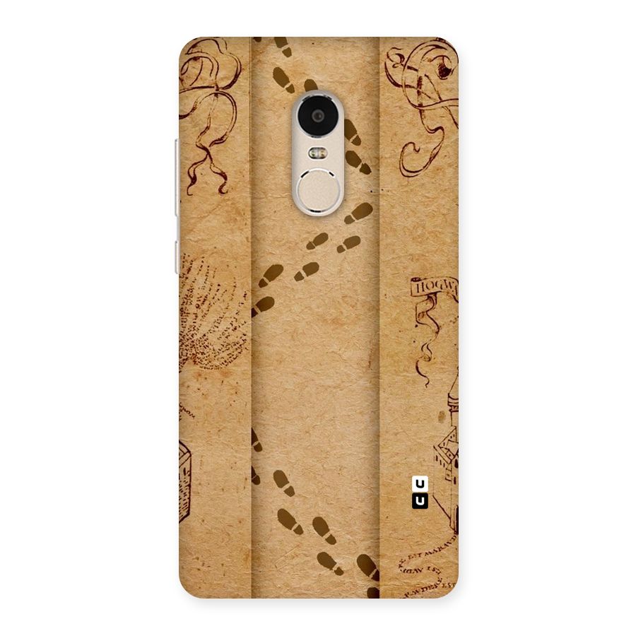 Footsteps Back Case for Xiaomi Redmi Note 4